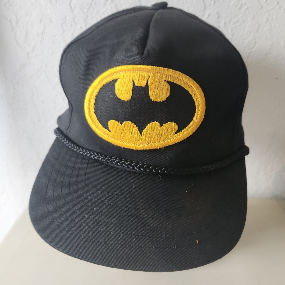 DC Comics Black and Yellow Batman Snapback Trucker Hat